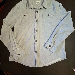 Mutual Weave - Casual Button Down Shirt - Classic Gray